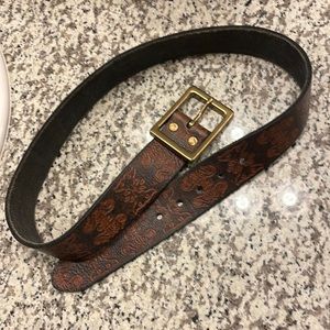 Lucky Brand brown leather belt